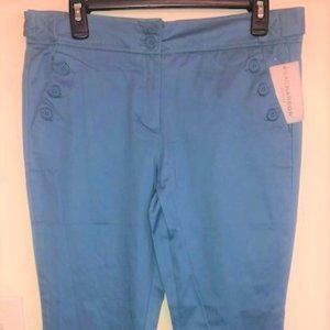 SAG Harbor Denim Sailor Look Blue Color Pants Size 6